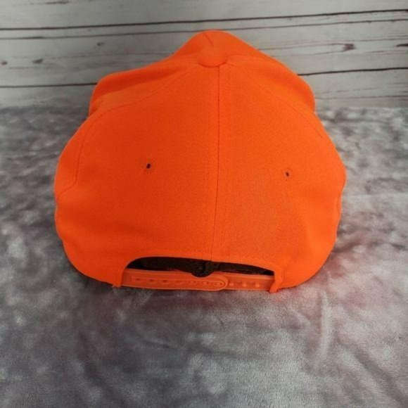 M & D Power Constructors Orange Camo Snapback Cap - Picture 8 of 13
